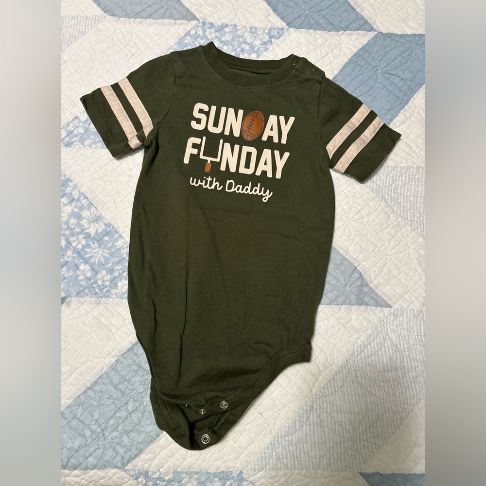 Garanimals Green 'Sunday Funday' Bodysuit